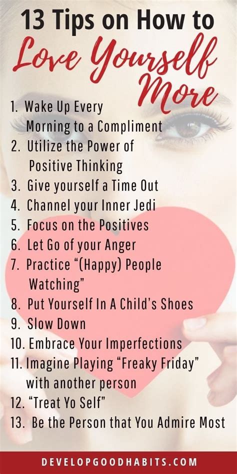 13 ways to love yourself more and be happy learning to love yourself self love affirmations self