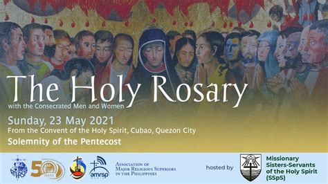Holy Rosary With The Consecrated Missionary Sisters Servants Of The