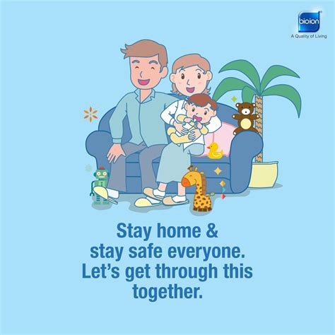 Take Care Stay Home And Stay Safe Bioion World