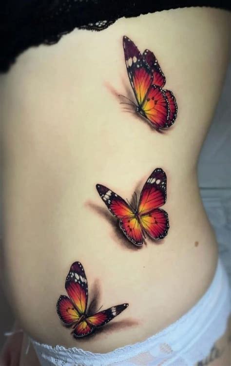 20 3d butterfly tattoo ideas