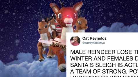 This Theory About Santas Reindeer All Being Women Actually Makes A Lot