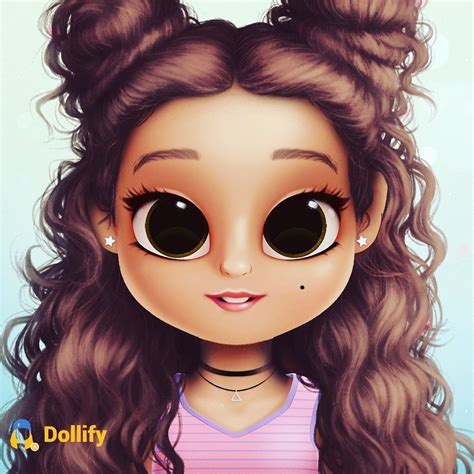 Muñeca hermosa fondo pantalla Kawaii girl drawings Girl cartoon