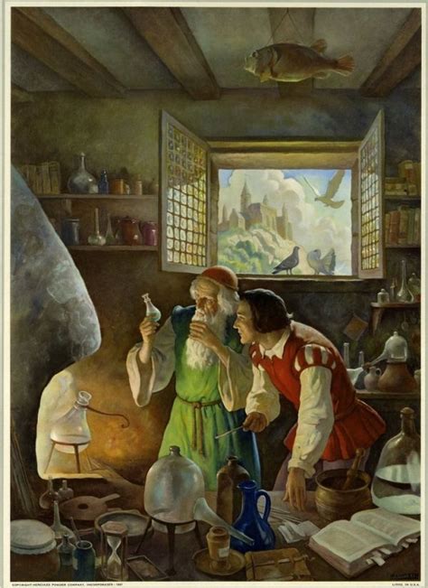 The Alchemist By Nc Wyeth 1937 Art Nc Wyeth Illustration