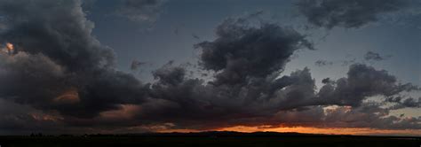 Stormy Panoramic Sunset Clouds, 2011-07-01 - Sunsets | Colorado Cloud ...