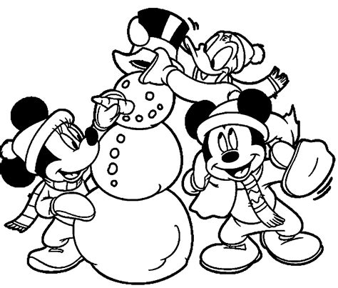 Free Printable Winter Coloring Pages