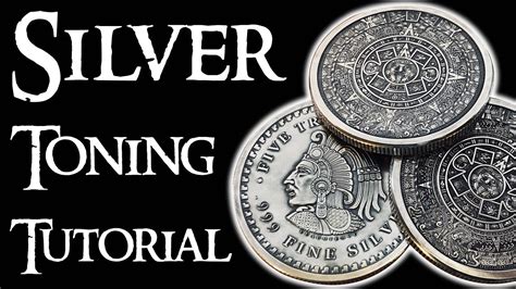 How To Tone Or Tarnish Silver Tutorial Youtube