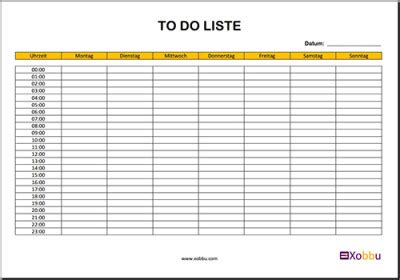 Die tabelle speichert ihr nun als. To Do Liste - Vorlage /n zum Ausdrucken - Xobbu