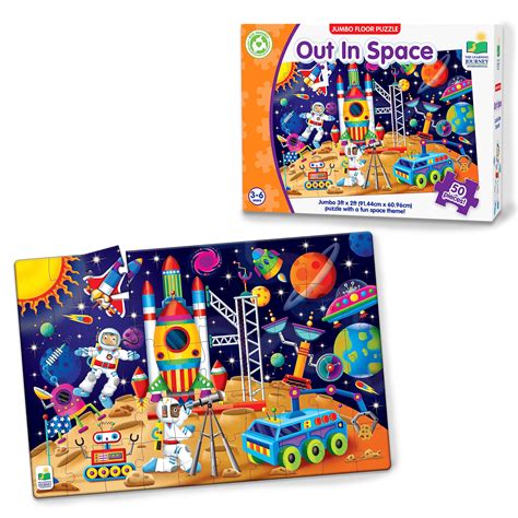 Buy The Learning Journey: Jumbo Floor Puzzles Out in Space - Extra