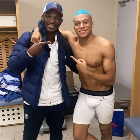 Kylian Mbappé Fanpage on Instagram Blue hair k mbappe Neymar