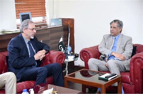 Minister For Law And Justice Senator Azam Nazir Tarar Had A Meeting