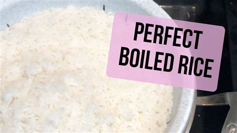 How To Cook Perfect Boiled Rice Every Time Easy Perfect Boiled Rice