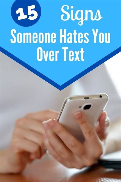 How To Tell If Someone Hates You Over Text 15 Signs To Look For Self Development Journey