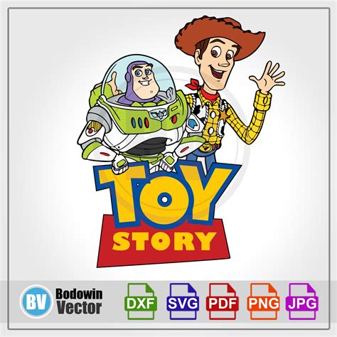 Toy Story Svg Instant Download Digital Clipart Bodowinvector