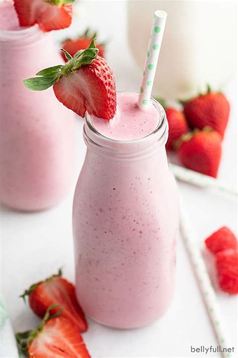 Start Your Day Off Right With This Creamy Strawberry Smoothie Recipe So Easy And Delicious Made