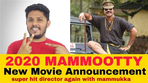 Mammootty Movies 2020  New movie announced  YouTube