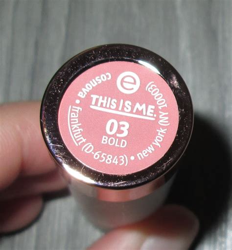 Review Essence This Is Me Lipstick In 03 Bold