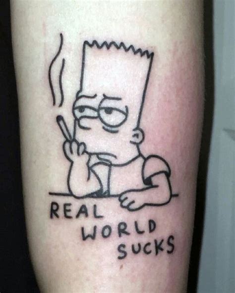 Best Cartoon Tattoo Design Simpsons Tattoo Cartoon Tattoos Tattoos