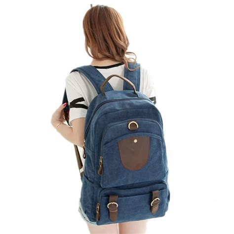 Large Traveling Backpacks For Women Fresh Style Canvas In Neat Design