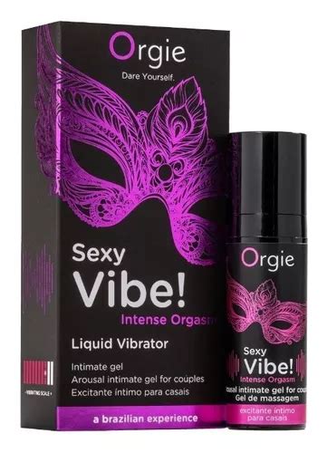 Sexy Vibe Intense Orgasm Estimulante Unisex By Orgie Envío Gratis