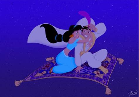 A Magic Carpet Ride Aladdin And Jasmine Disney Disney Art
