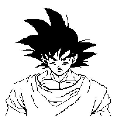 Maybe you would like to learn more about one of these? piq - Goku Black and White | 197x197 pixel art by IvoryMalinov