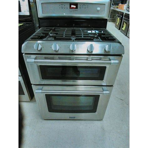 Maytag Mgt8720ds 60 Cu Ft Double Oven Gas Range Stainless Steel