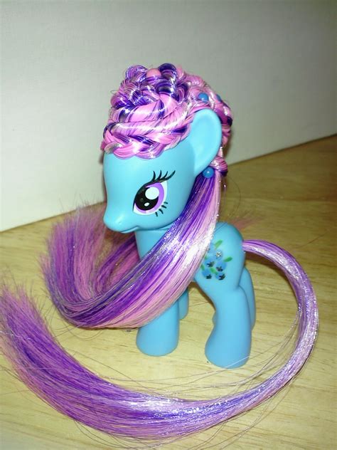 Custom My Little Pony Fim G4 Blueberry Swirl By