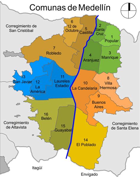 List Of Comunas And Barrios In Medellín Medellin Advisors