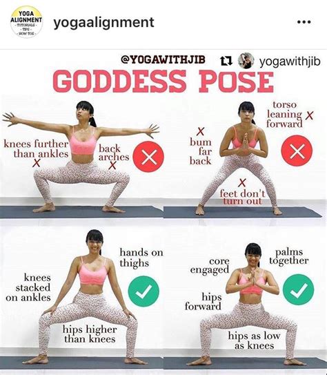 Goddess Pose Advanced Yoga Yoga Moves Yoga Techniques