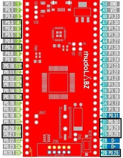 Arm7 Lpc2148 Pinout Interfacing Microcontrollers Tutorial