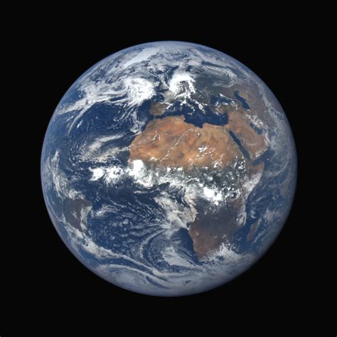 Heres The First Blue Marble Image Of Each Continent The Atlantic