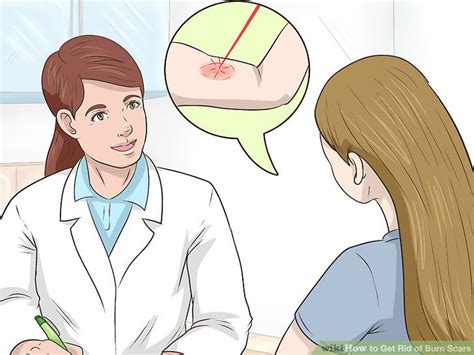 To get rid of scars, consider applying safe yet unverified natural remedies believed to promote healing (e.g., lemon juice, indian gooseberry, cucumber paste) or rely on proven medical treatments, like scar creams containing alpha hydroxy acids or silicone, laser treatments, and dermabrasion. 3 Ways to Get Rid of Burn Scars - wikiHow