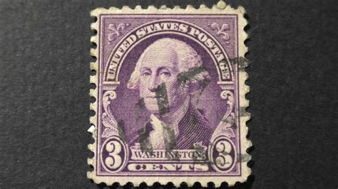 Postage Stamp Usa Us Postage Washington Price 3 Cents Youtube
