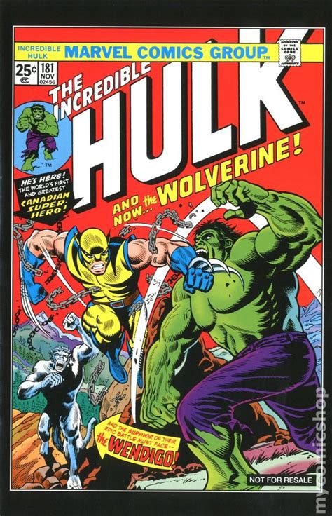 Incredible Hulk Comic Books Issue 181