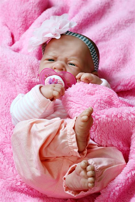 My Looovely Baby Girl Berenguer Lifelike Newborn Reborn Pacifier Doll