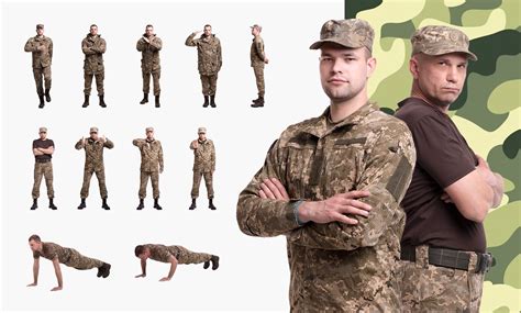Military People Cutout Photos For Elearning — Technomatix