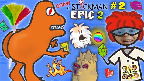 Epic 2 is a game that mixes gameplay with your own creativity. FEATHER BUTT DINOSAUR!! DRAW A STICKMAN EPIC 2 🚸 Part 2 ...