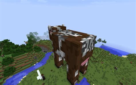 Statue Of A Cow Minecraft Project