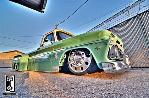 Custom 1964 Chevy Dually Hammered On 22s