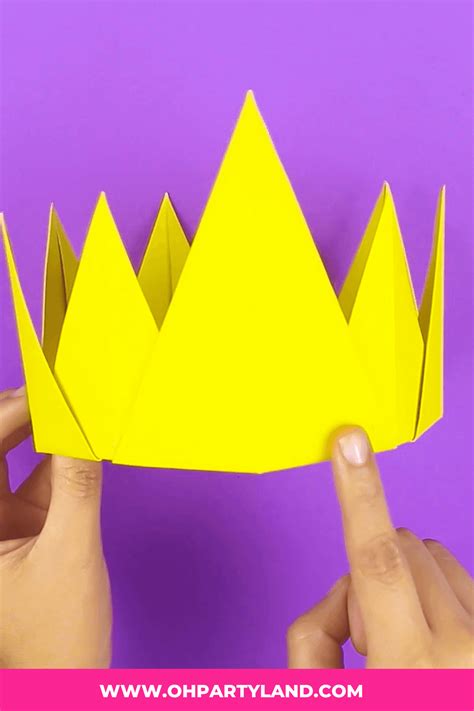 Paper Crown Easy Paper Craft