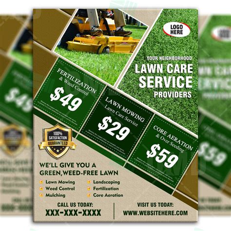 To start a lawn care business, the necessary expertise needs to be acquired as this will be your selling point. Landscaping Business Business Flyers - Lawn Care Business ...