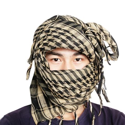 tactical arab scarf shawl keffiyeh shemagh desret scarf mask cycling shawl neck cover man woman
