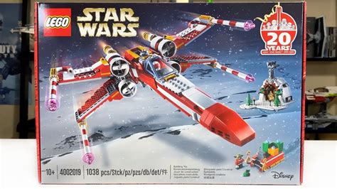 Lego Star Wars 4002019 Holiday X Wing Starfighter Review 2019 Youtube