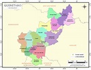 Mapa de municipios de Querétaro | DESCARGAR MAPAS