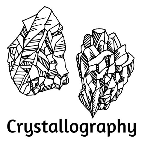 Black And White Crystals 347442 Vector Art At Vecteezy