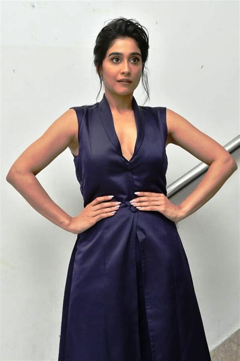 Telugu Actress Regina Cassandra Recent Clicks In Violet Dress