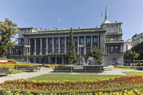 New Palace At The Center Of City Of Belgrade Serbia Editorial Stock