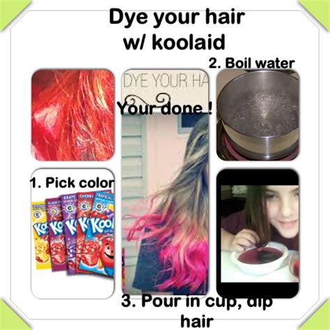 How To Dye Your Hair With Kool Aid Tips Belleza Belleza Cobrizo