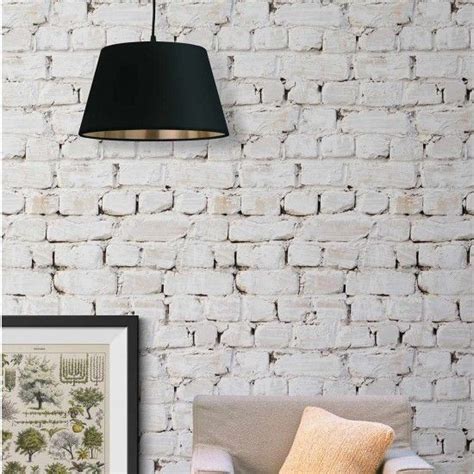 Kemra Boutique Wallpapers White Washed Brick Wallpaper