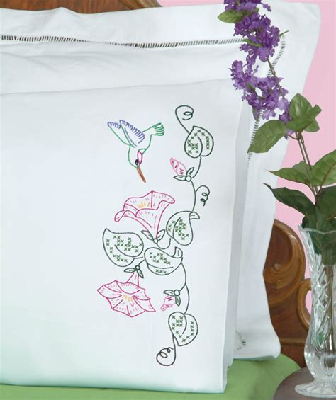 Embroidery Pillowcase Pattern Embroidery Designs